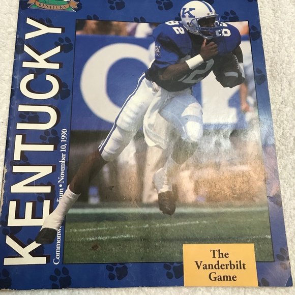 UK Wildcats Vanderbilt Football program,  1990 - Picture 2 of 2